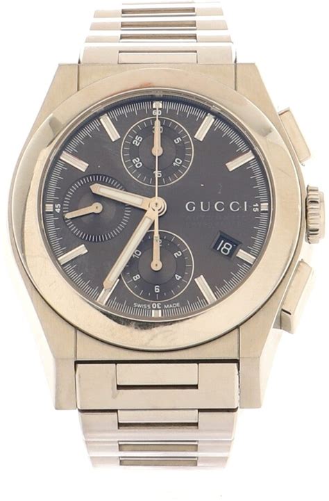 gucci pantheon chronograph watch.